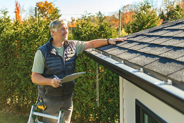 Professional Roofing technician working in Catasauqua, PA
